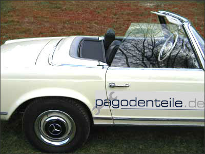 Mercedes 230 SL 280 SL Pagode 113 Pagoda Windschott Windscreen